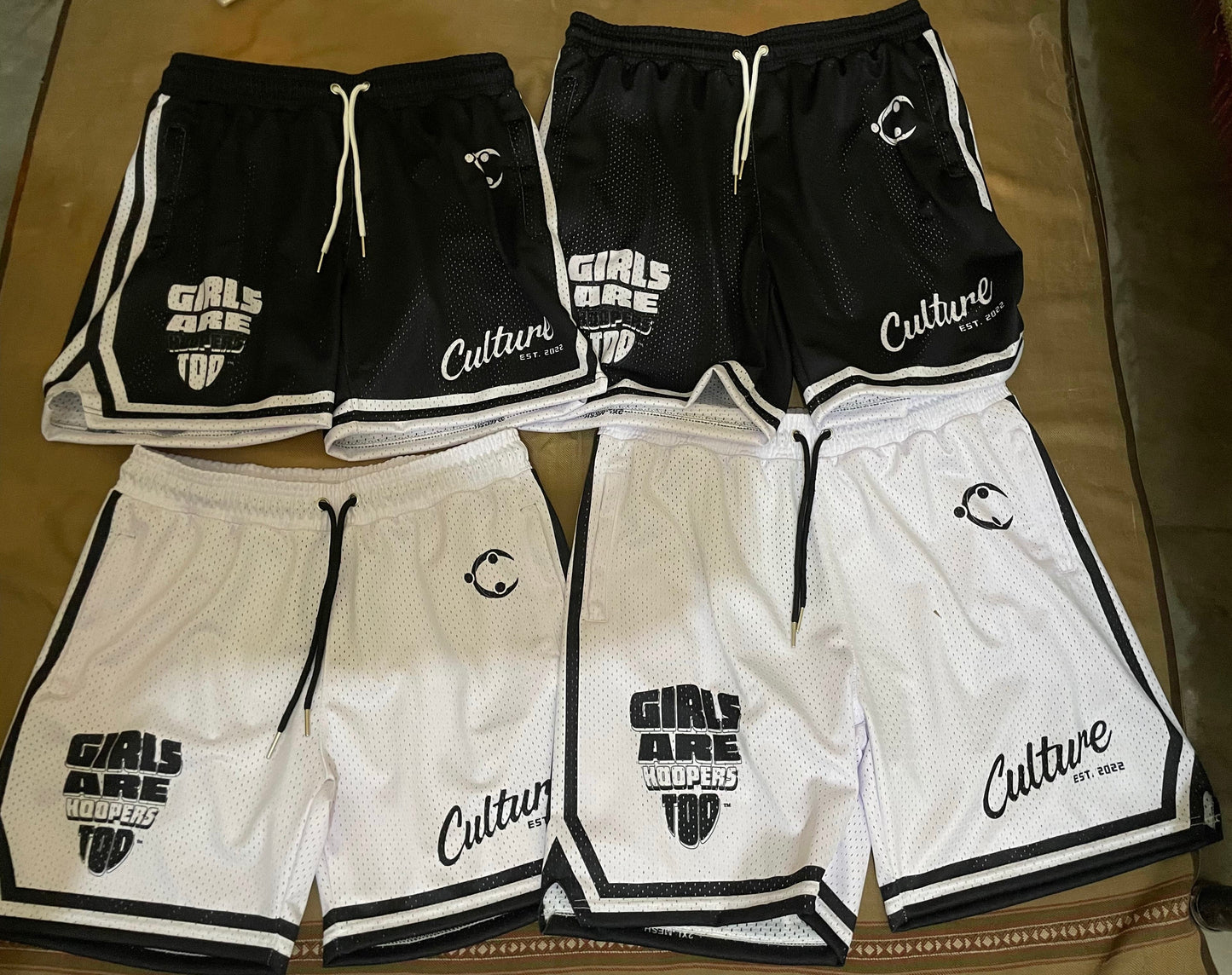 Girls Are Hoopers Too©️ Shorts