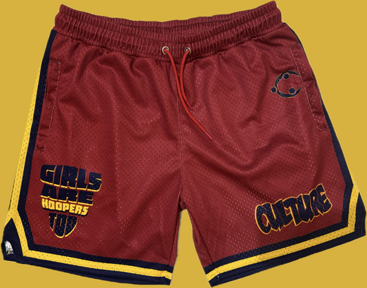Girls Are Hoopers Too©️ Shorts