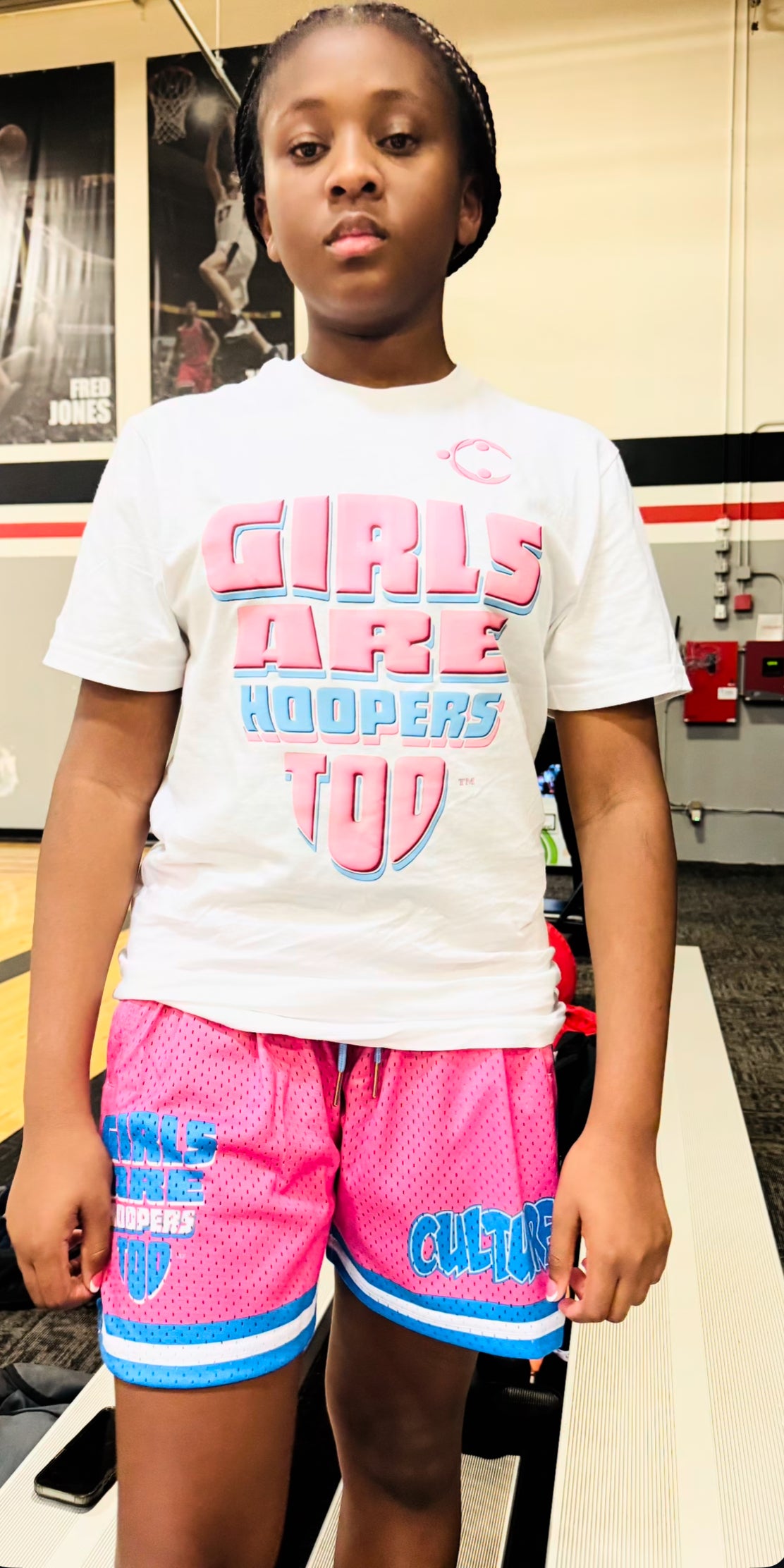 Girls Are Hoopers Too©️ Shorts
