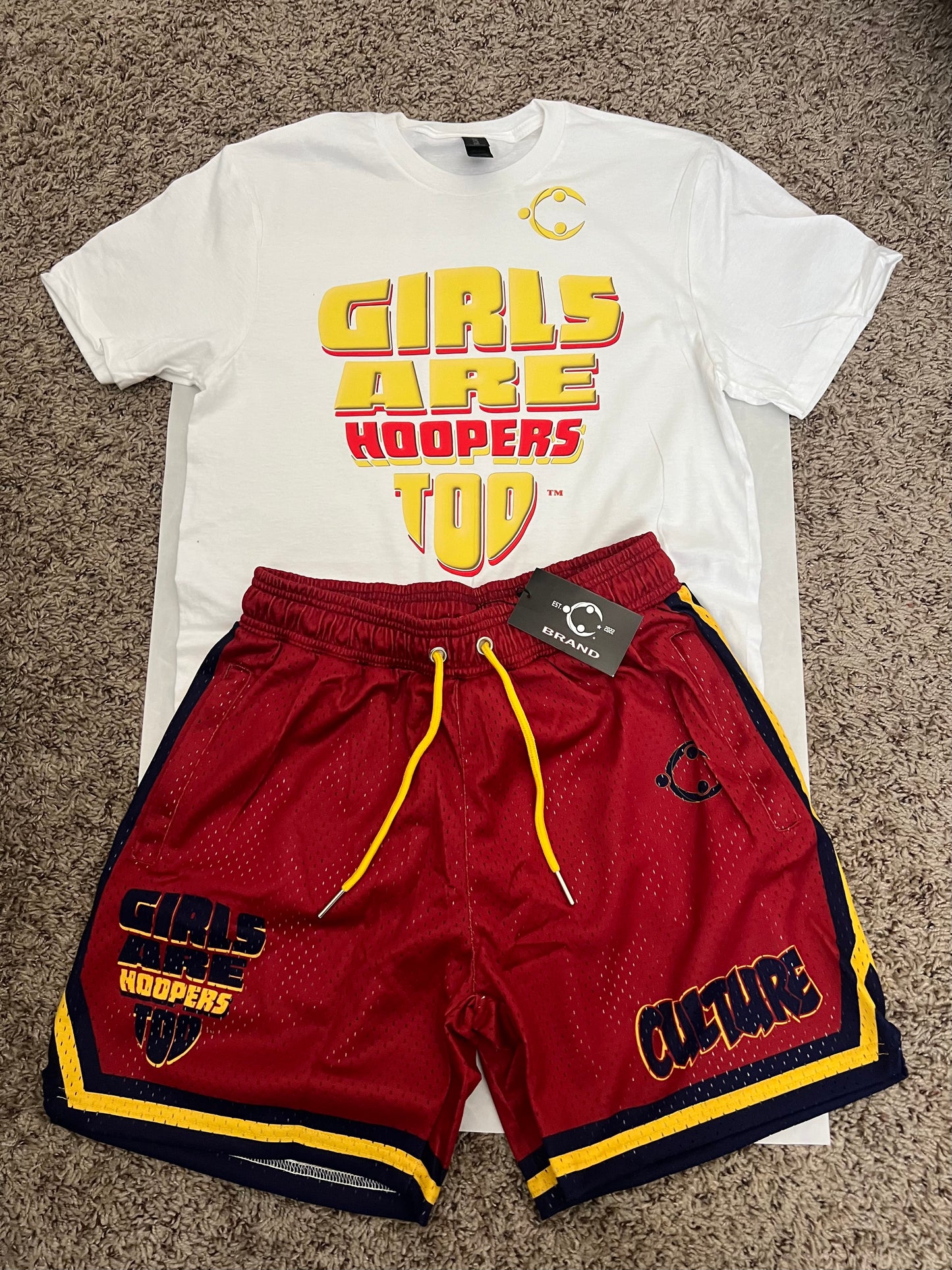 Girls Are Hoopers Too©️ Shorts
