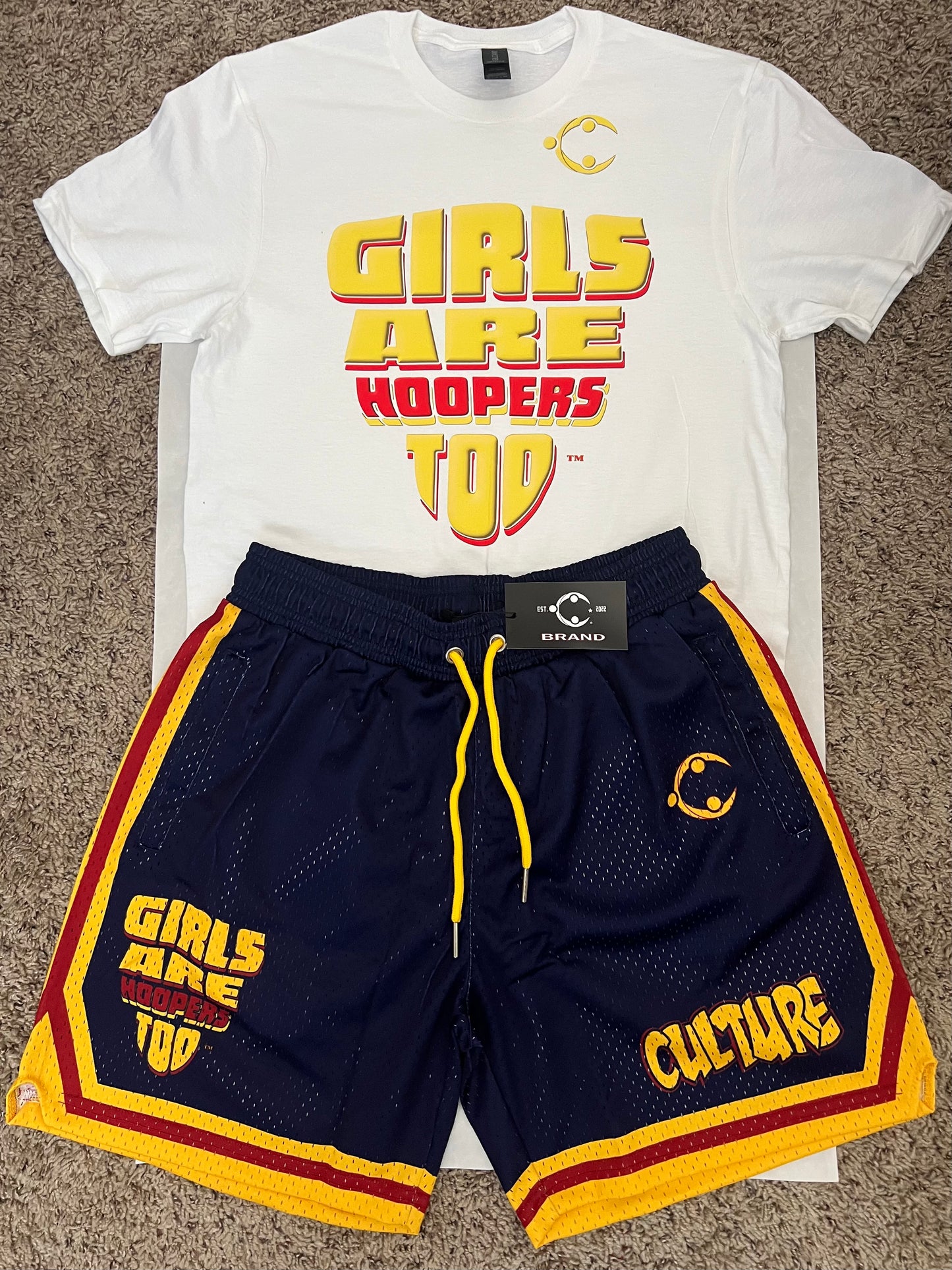 Girls Are Hoopers Too©️ Shorts