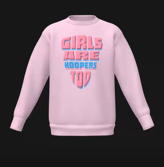 Girls Are Hoopers Too©️ C.P.M. Sweatshirt