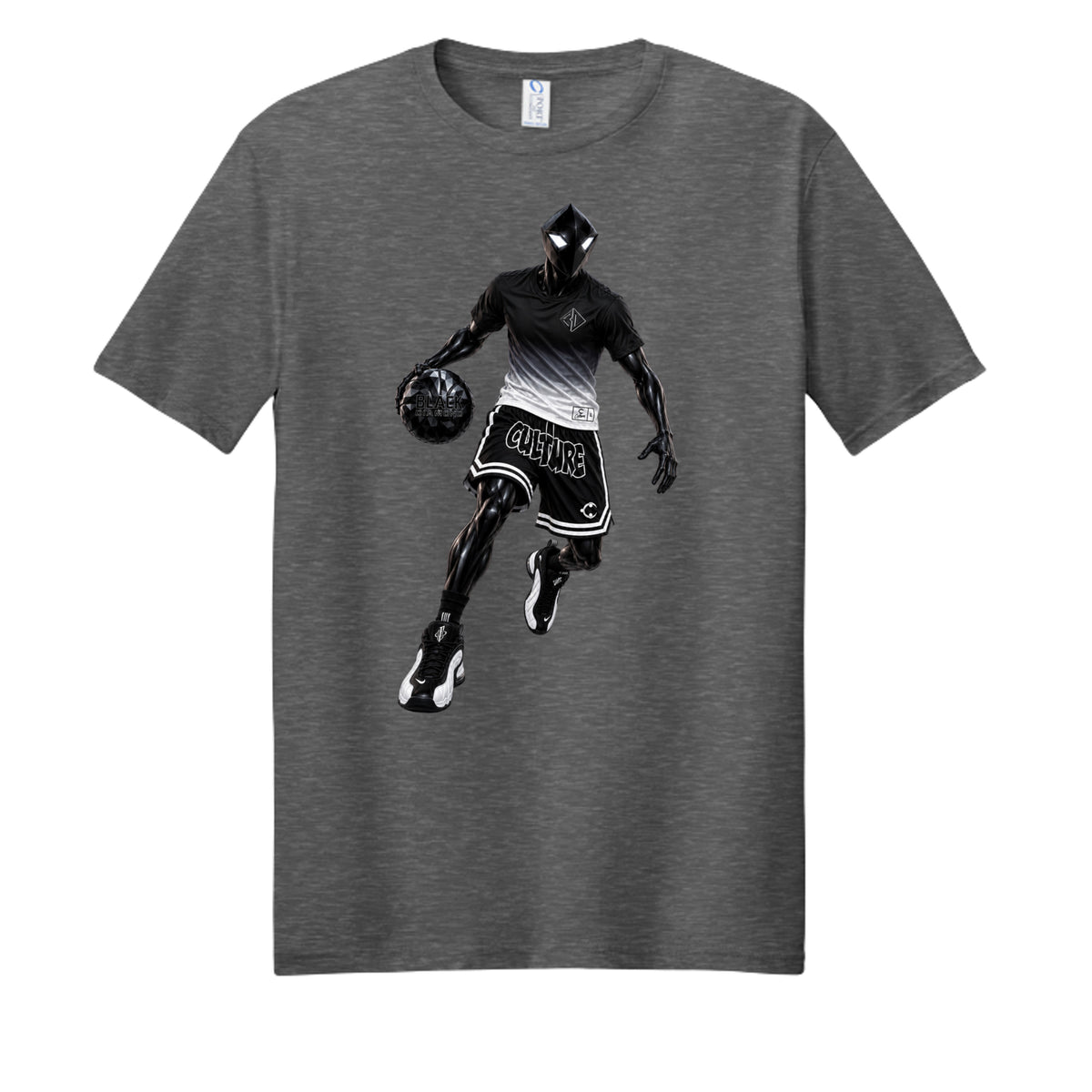 Dark Heather Grey - PC450 - FRONT